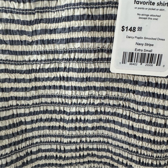 Darcy Poplin Smocked Dress NWT XS - Picture 7 of 8